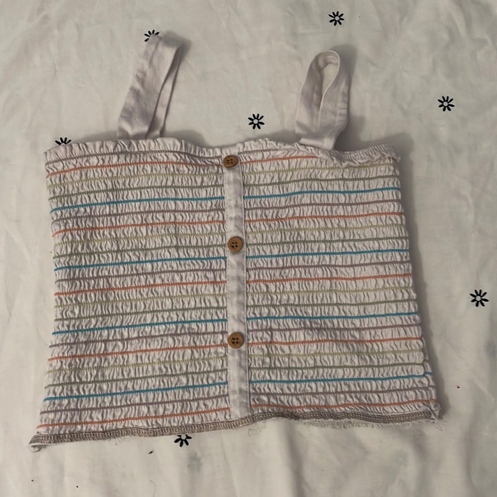 Rainbow Striped Tank Top